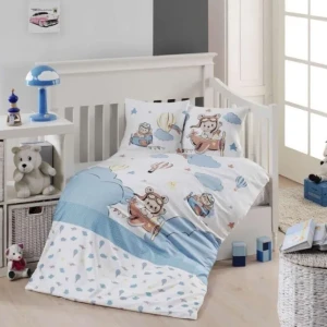 Комплект дитячої постільної білизни в ліжечко First Choice Baby 100х150 Бамбук Медведики