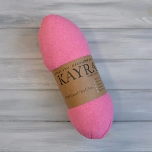 Простирадло на гумці  Kayra  Махрове  200 x 220 +25 см Малиновий