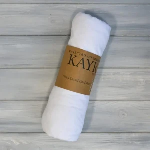 Простирадло на гумці  Kayra  Трикотажне  160 х 200 см.+25 см Білий