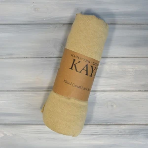 Простирадло на гумці  Kayra  Трикотажне  160 х 200 см.+25 см Бежевий