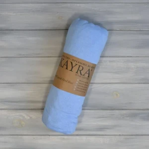 Простирадло на гумці  Kayra  Трикотажне  160 х 200 см.+25 см Блакитний