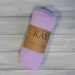 Простирадло на гумці  Kayra  Трикотажне  160 х 200 см.+25 см Бузковий