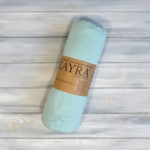 Простирадло на гумці  Kayra  Трикотажне  160 х 200 см.+25 см М'ятний