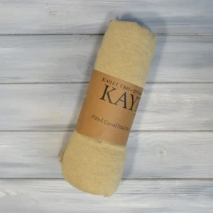 Простирадло на гумці  Kayra  Трикотажне  200 х 220 см.+25 см Бежевий