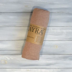 Простирадло на гумці  Kayra  Трикотажне  200 х 220 см.+25 см Коричневий