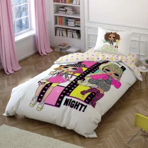 Комплект дитячої постільної білизни  TAC  Полуторний 160х220 см Ранфонс Лол Сюрприз Омг