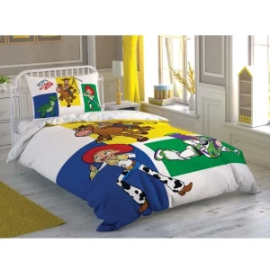 Комплект дитячої постільної білизни  TAC  Полуторний 160х220 см Ранфонс Історія іграшок Пригоди