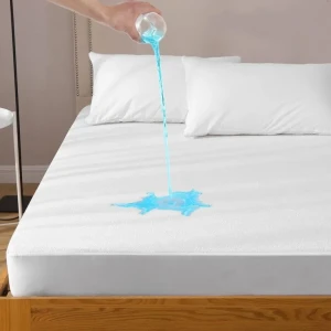 Наматрацник махровий водонепроникний з бортиком 30см по периметру Kayra 160х200