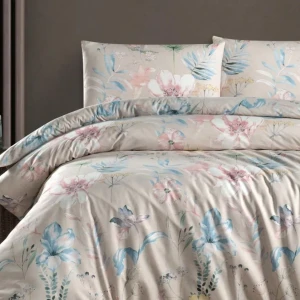 Постільна білизна First Choice Ранфорс Homesko Полуторне 160 х 220 см Амаріс Бежева