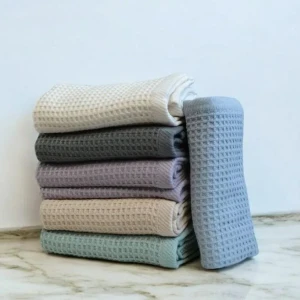 Набір вафельних рушників для кухні Mercan 70см х 140см 6 шт