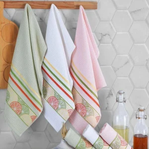 Набір  рушників для кухні Saheser 40см х 60см 6 шт Апельсин