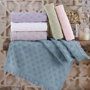 Набір  банних рушників Saheser 70см х 140см 6 шт Daisy