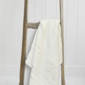 Рушник махровий банний 70см х 140см Кремовий