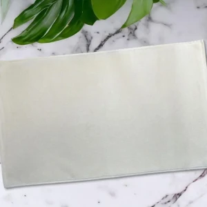 Рушник-килимок для ніг 50см х 80см Кремовий