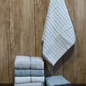 Набір банних  махрових рушників  Pupilla 70см х 140см Аля 6шт