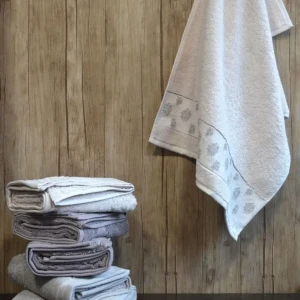 Набір банних  махрових рушників  Pupilla 70см х 140см Лаванда 6шт