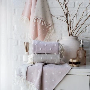 Набір махрових  рушників для лиця Pupilla 50см х 90см Поні 4шт