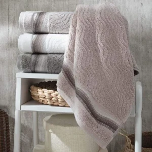 Набір рушників Pupilla Gokkusagi – 4 шт (70x140 см) – Махрові банні, 100% бавовна, щільність 550 г/м²