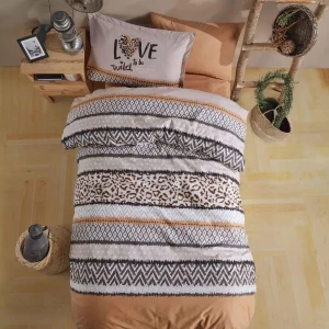 Постільна білизна Clasy Ranforce Афро 160х220