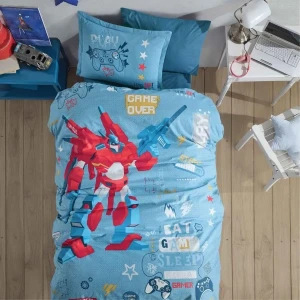 Постільна білизна Clasy Ranforce Гру закінчено 160х220