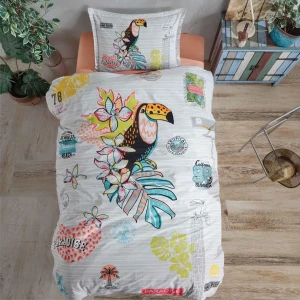 Постільна білизна Clasy Полуторна 160х220 см Ранфорс Рай