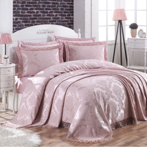 Покривало Gardine's – Diana Євро 240 х 260см Пудровий