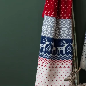 Плед бавовняний Sesli 150х200 см Новорічний