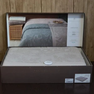 Покривало Pupilla Amazon K Євро 220 х 240 см Махра Бежевий