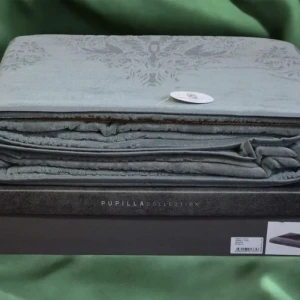 Покривало Pupilla Violet Євро 220 х 240 см Махра Сірий