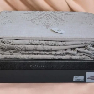 Покривало Pupilla Violet Євро 220 х 240 см Махра Пудровий