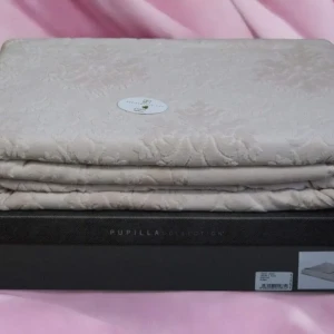 Покривало Pupilla Sarah Євро 220 х 240 см Махра Пудровий