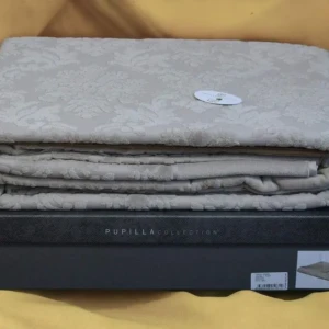 Покривало Pupilla Sarah K Євро 220 х 240 см Махра Бежевий