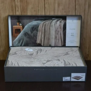 Покривало Pupilla Filipin   Євро 220 х 240 см Махра Бежевий