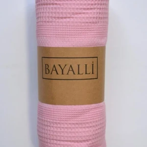 Покривало Bayalli Євро 200×230 см Бавовна Рожевий