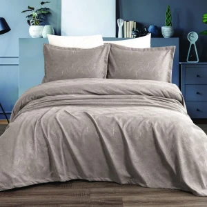 Покривало Modabox Belkis Євро 240х260 см Сірий