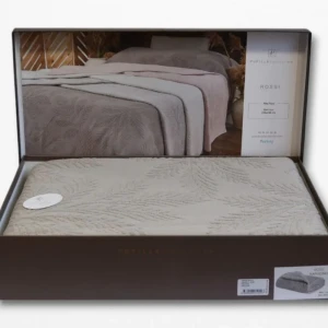 Покривало Pupilla Rossi Kapucino Євро 220 х 240 см Махра Коричневий