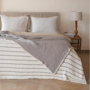 Муслінове покривало MOSS Exclusive Muslin Kahve Полуторний 170 х 230 см Муслін Коричневий